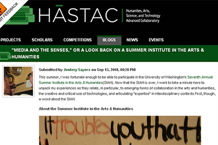 Hum 498: Media & the Senses